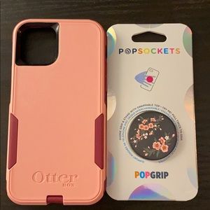 Outterbox 11 Pro Otter Box and Pop socket to match